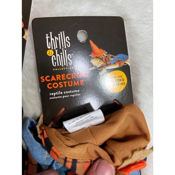 Thrills & Chills Day Of The Dead Costume, Scarecrow Costume ideal for Bearded Dr - Picture 3 of 3